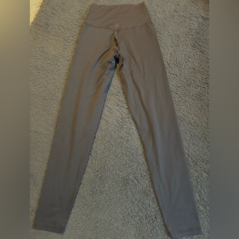 Aerie Offline cross waist dark gray leggings, size small - Picture 4 of 5